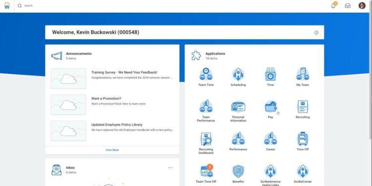 Workday ScribeAmerica